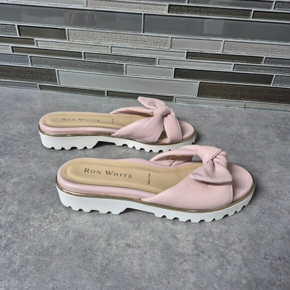 8.5 Ron White Chrissie Slide in Blush - Picture 6 of 14